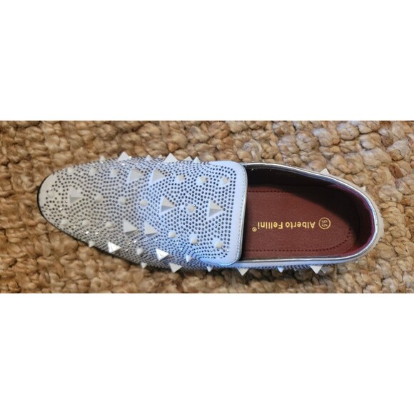 Alberto Fellini SPK24 Men Formal Slip-on Tuxedo Shoes Spiked Fashion 9.5 w box main image 6